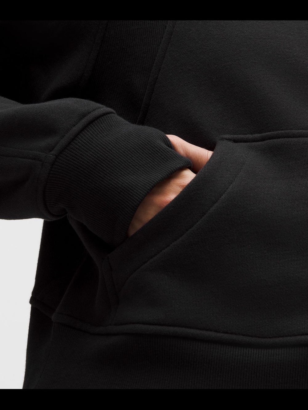 lululemon athletica Black Oversized Full-Zip Hoodie - Picture 6 of 8